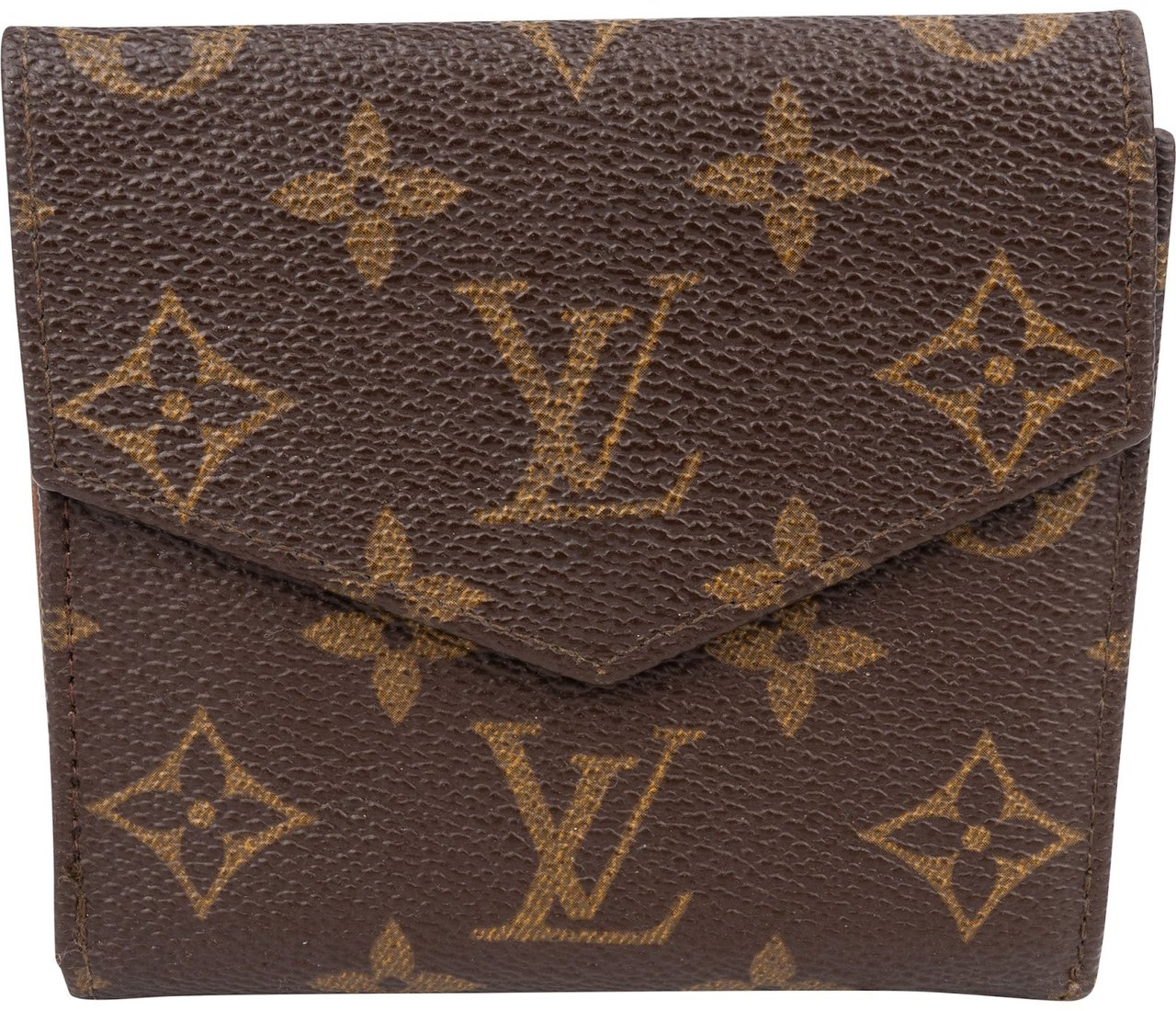 Louis Vuitton Monogram Canvas Elise Wallet Bruin