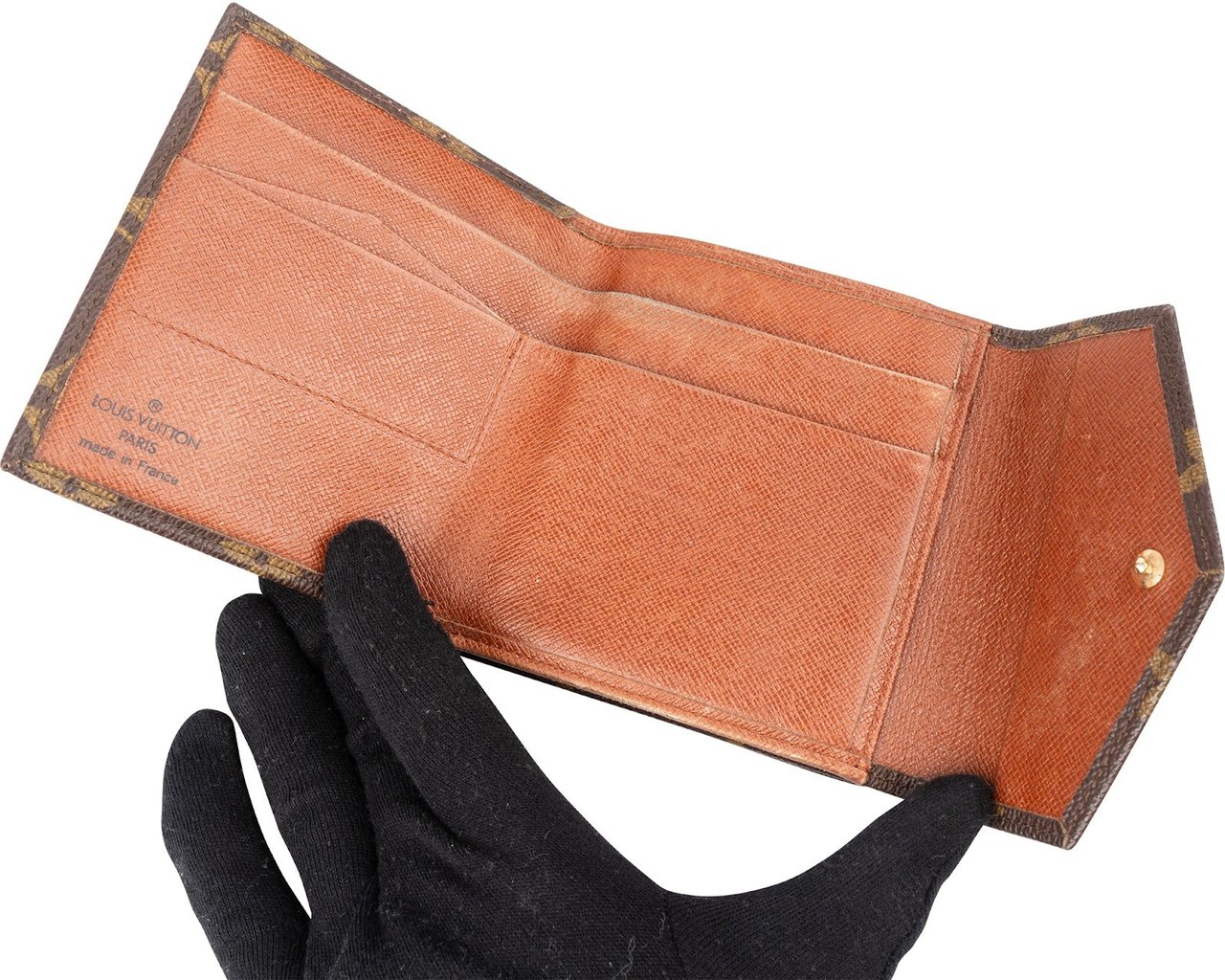 Louis Vuitton Monogram Canvas Elise Wallet Bruin
