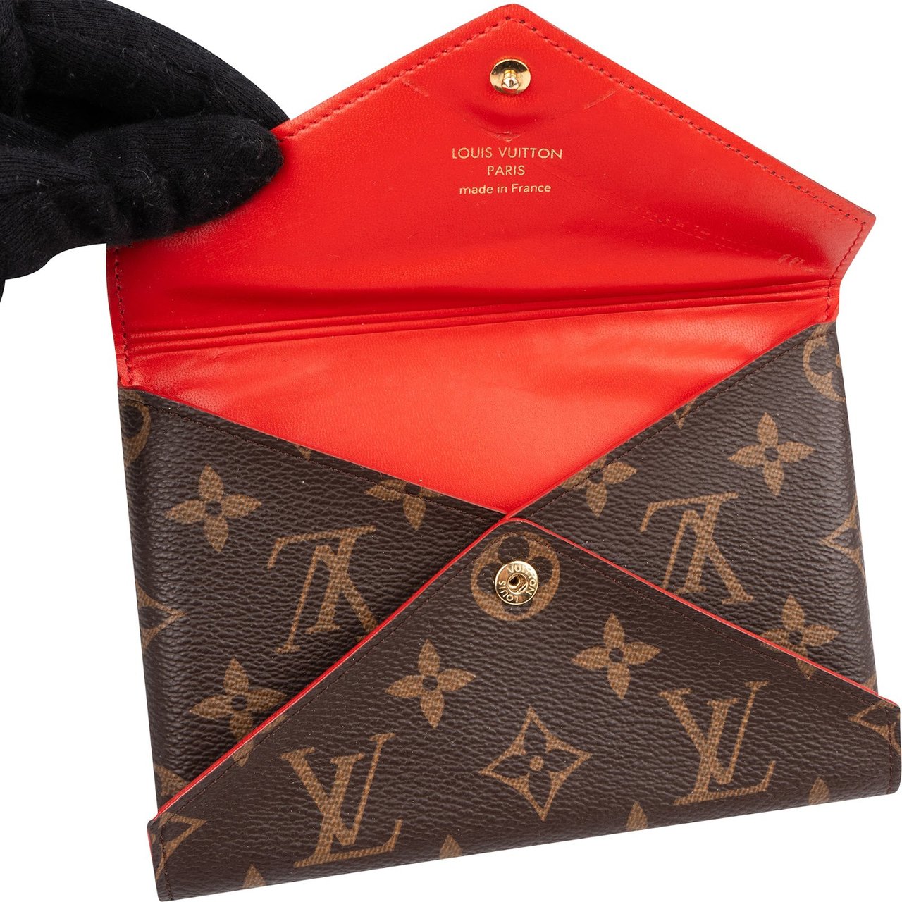 Louis Vuitton Monogram Canvas Kirigami Pochette Pouch Etui Bruin