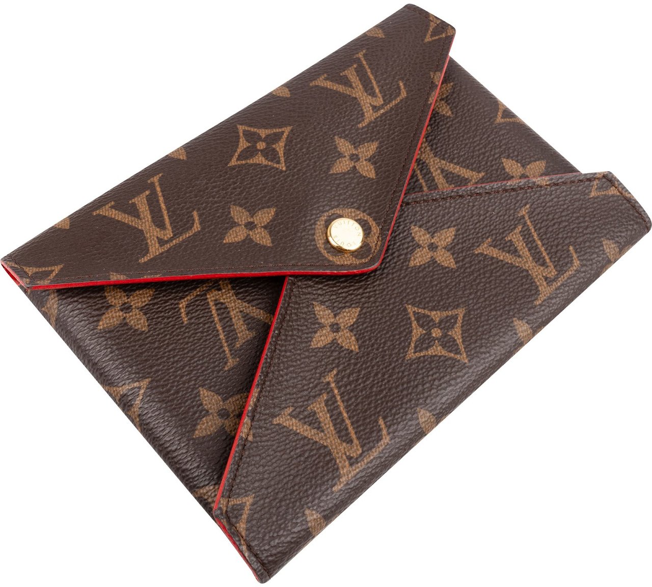 Louis Vuitton Monogram Canvas Kirigami Pochette Pouch Etui Bruin