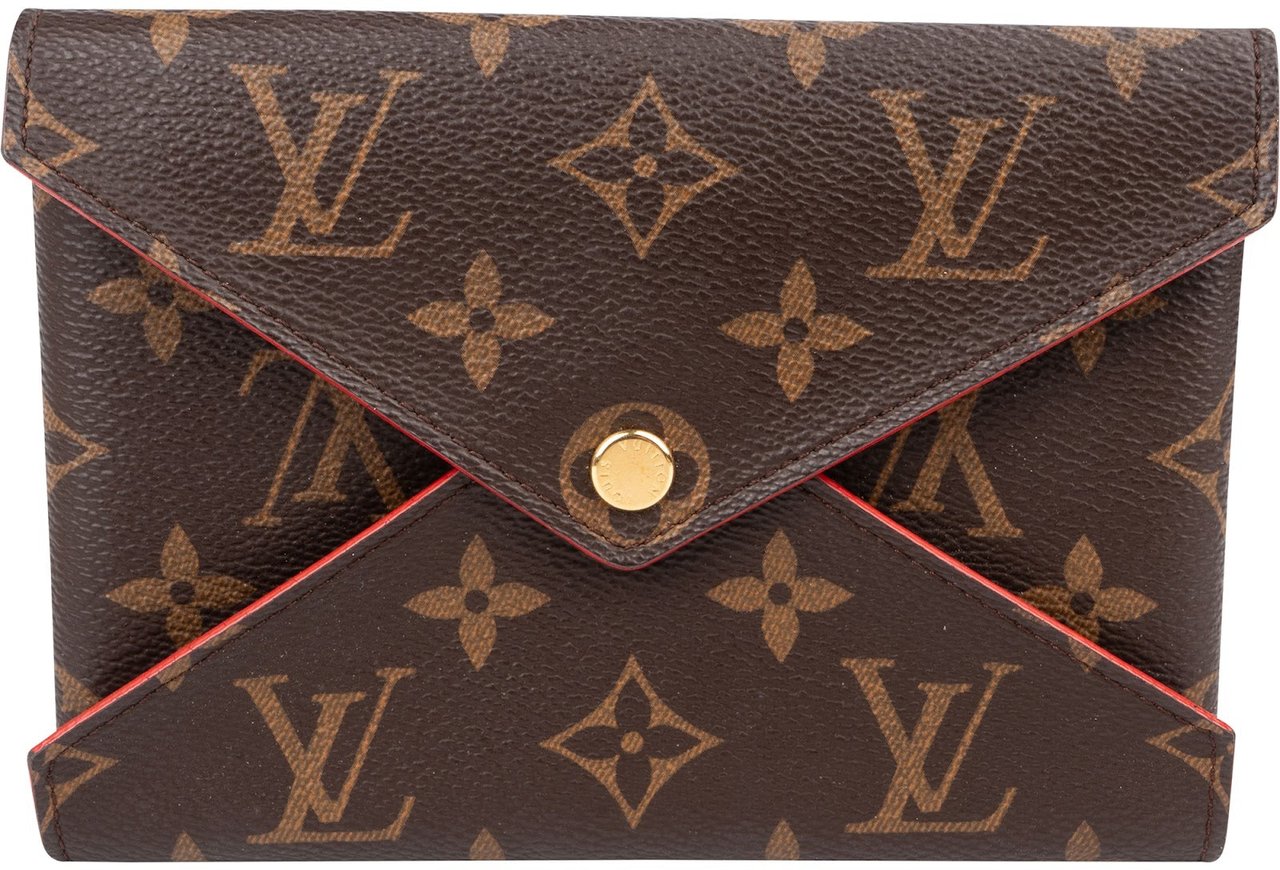 Louis Vuitton Monogram Canvas Kirigami Pochette Pouch Etui Bruin