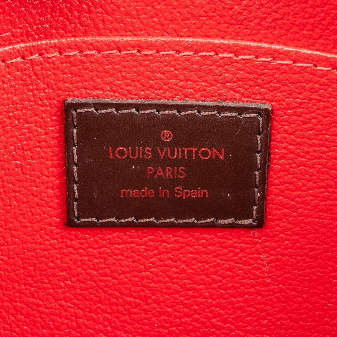 Louis Vuitton Monogram Damier Ebene Canvas Cosmetic Pouch PM Bruin