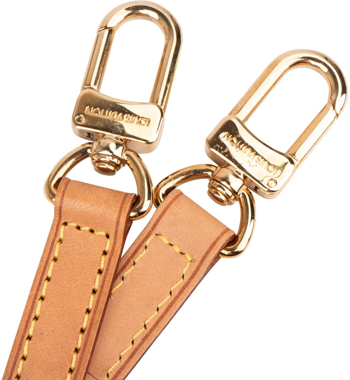 Louis Vuitton Vachetta Leather Adjustable Bags Strap Bruin