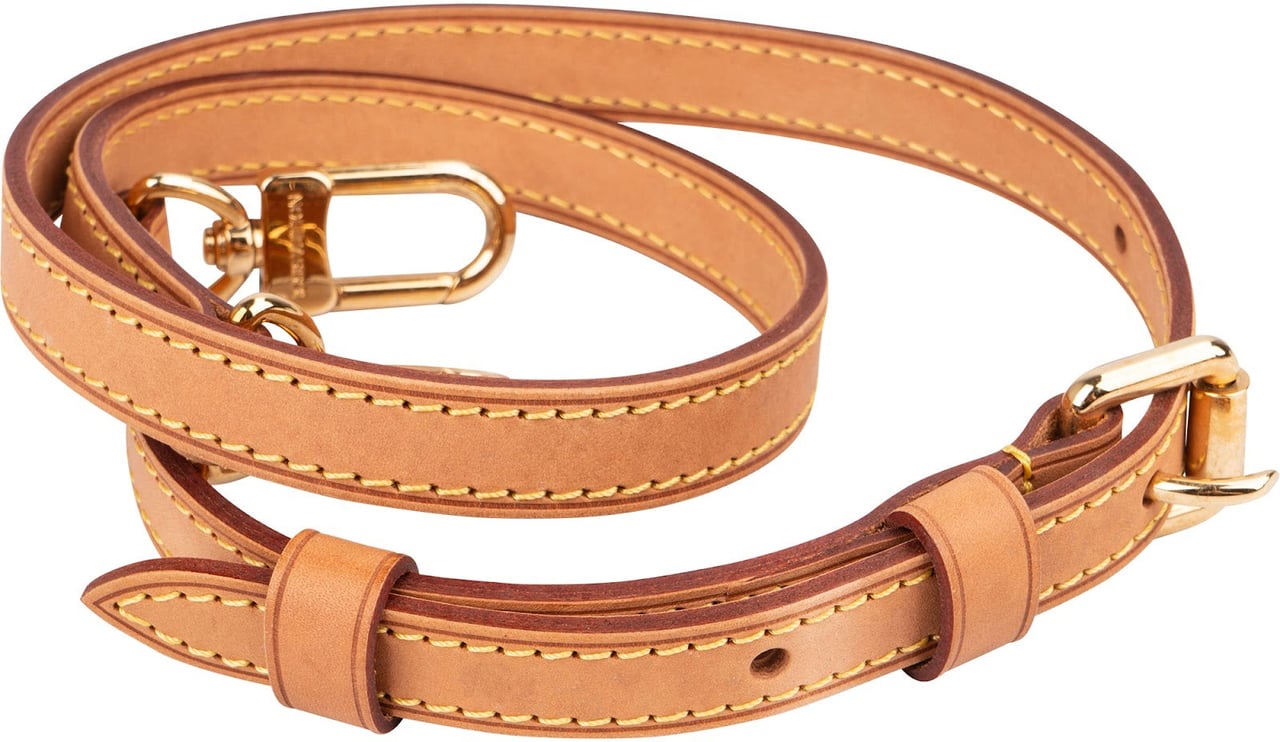Louis Vuitton Vachetta Leather Adjustable Bags Strap Bruin
