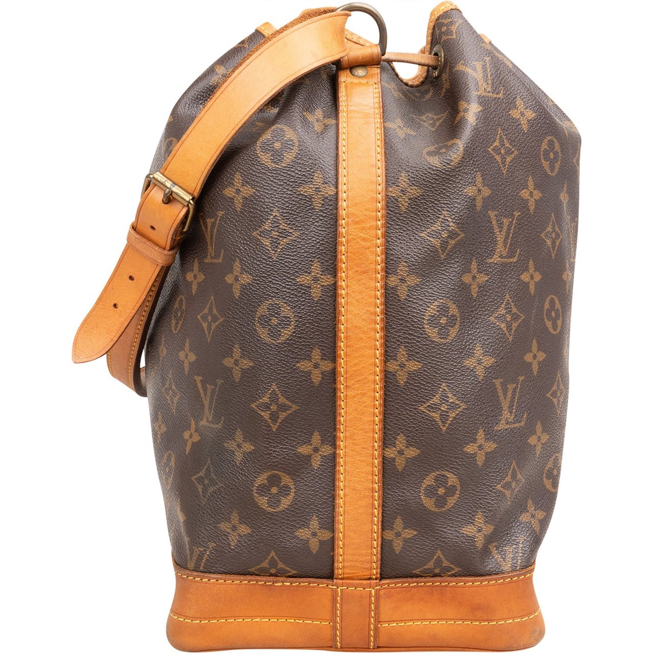 Louis Vuitton Monogram Canvas Sac Noé Grande Shoulder Bag Bruin
