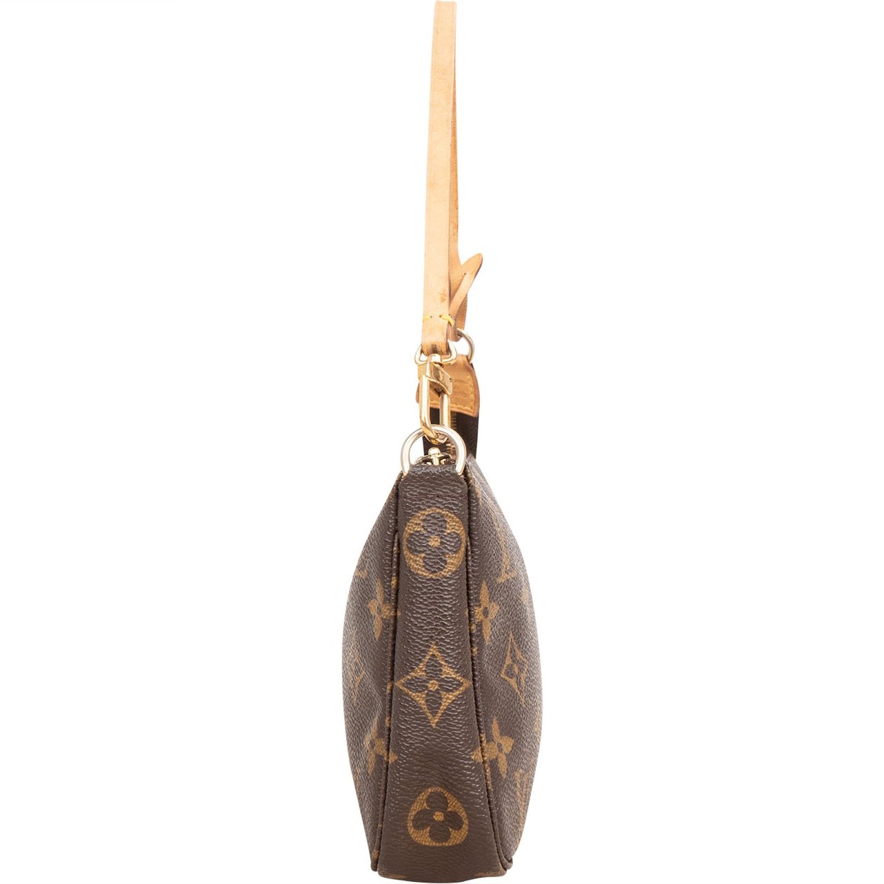 Louis Vuitton Monogram Canvas Pochette Accessoires Handbag Bruin