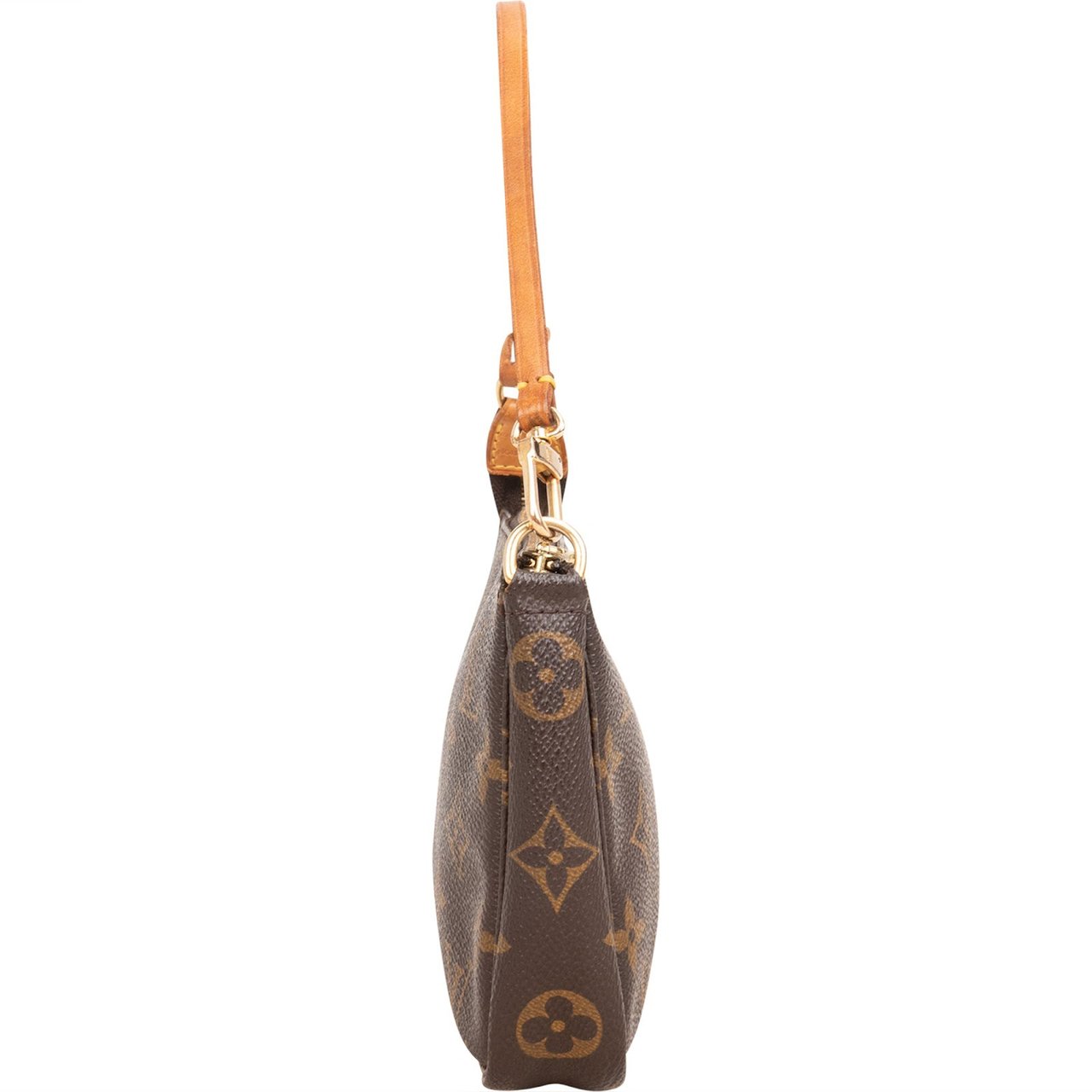 Louis Vuitton Monogram Canvas Pochette Accessoires Handbag Bruin