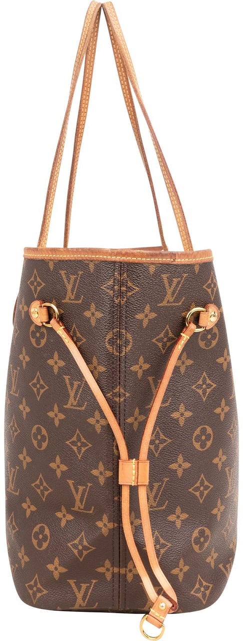 Louis Vuitton Monogram Canvas Neverfull MM Shoulder Bag Bruin