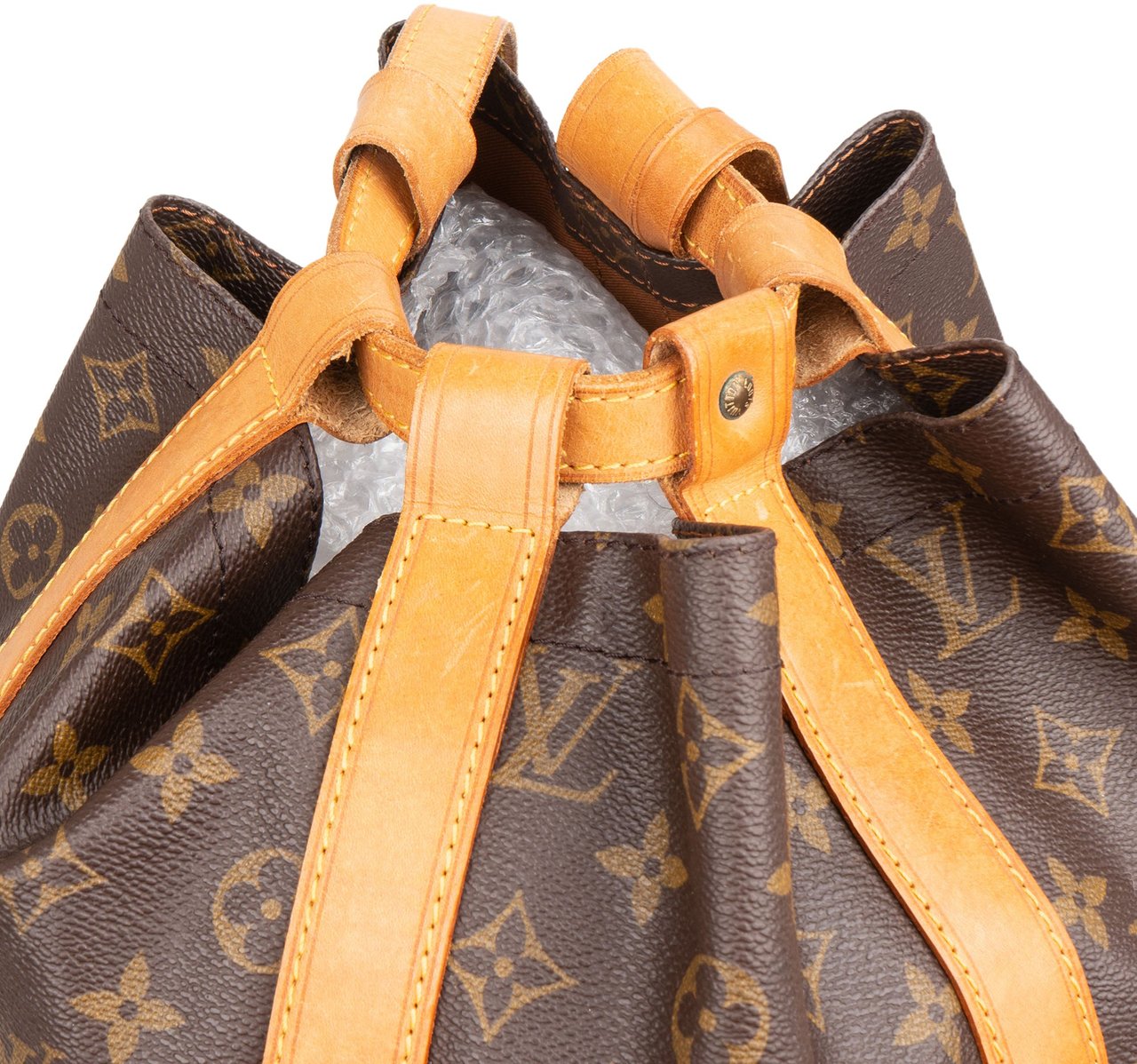 Louis Vuitton Monogram Randonnee GM Backpack Shoulder Bag Bruin