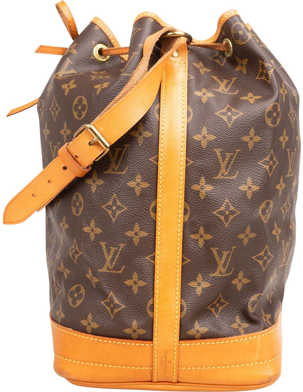 Louis Vuitton Monogram Canvas Sac Noé Grande Shoulder Bag Bruin