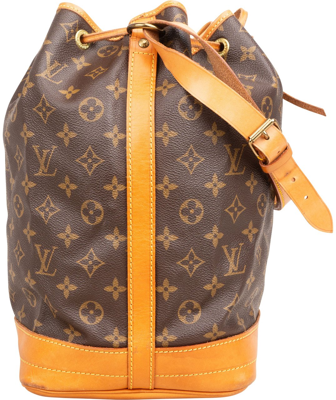 Louis Vuitton Monogram Canvas Sac Noé Grande Shoulder Bag Bruin