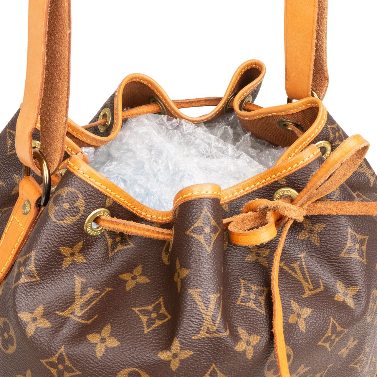 Louis Vuitton Monogram Canvas Sac Noé Grande Shoulder Bag Bruin