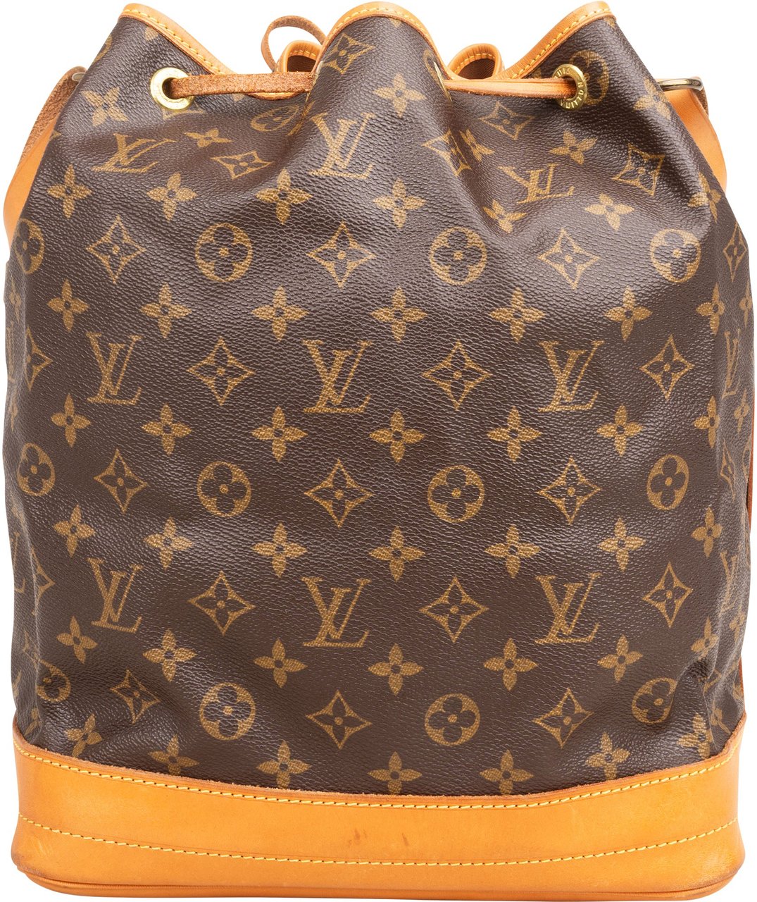 Louis Vuitton Monogram Canvas Sac Noé Grande Shoulder Bag Bruin