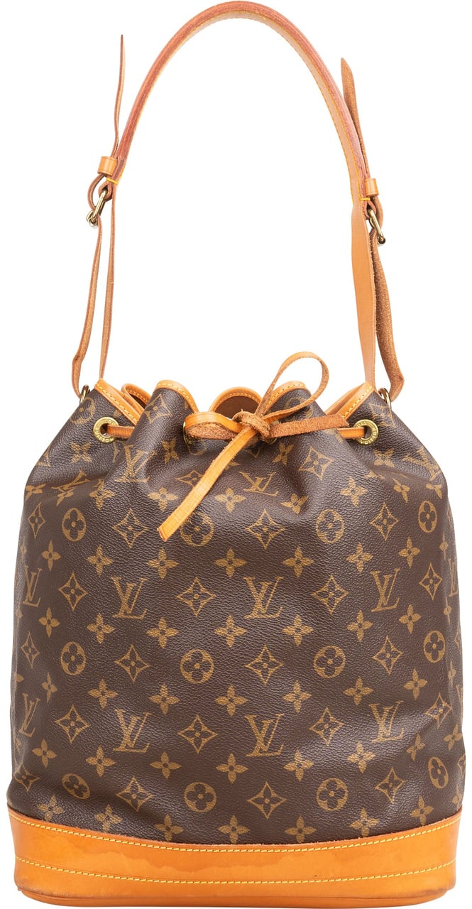 Louis Vuitton Monogram Canvas Sac Noé Grande Shoulder Bag Bruin