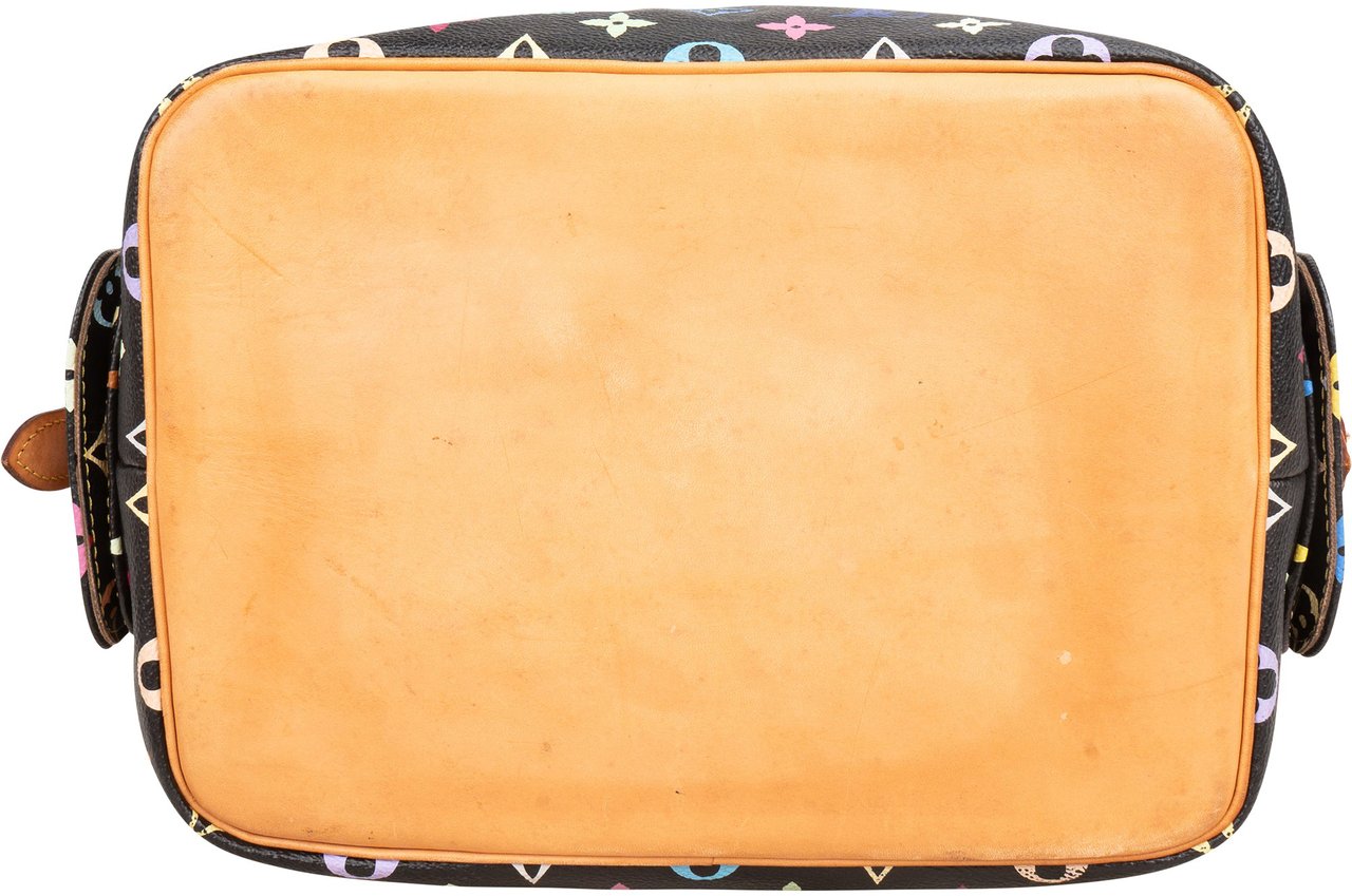 Louis Vuitton Monogram Murakami Multicolor Sac Noé Petit Shoulder Bag Zwart
