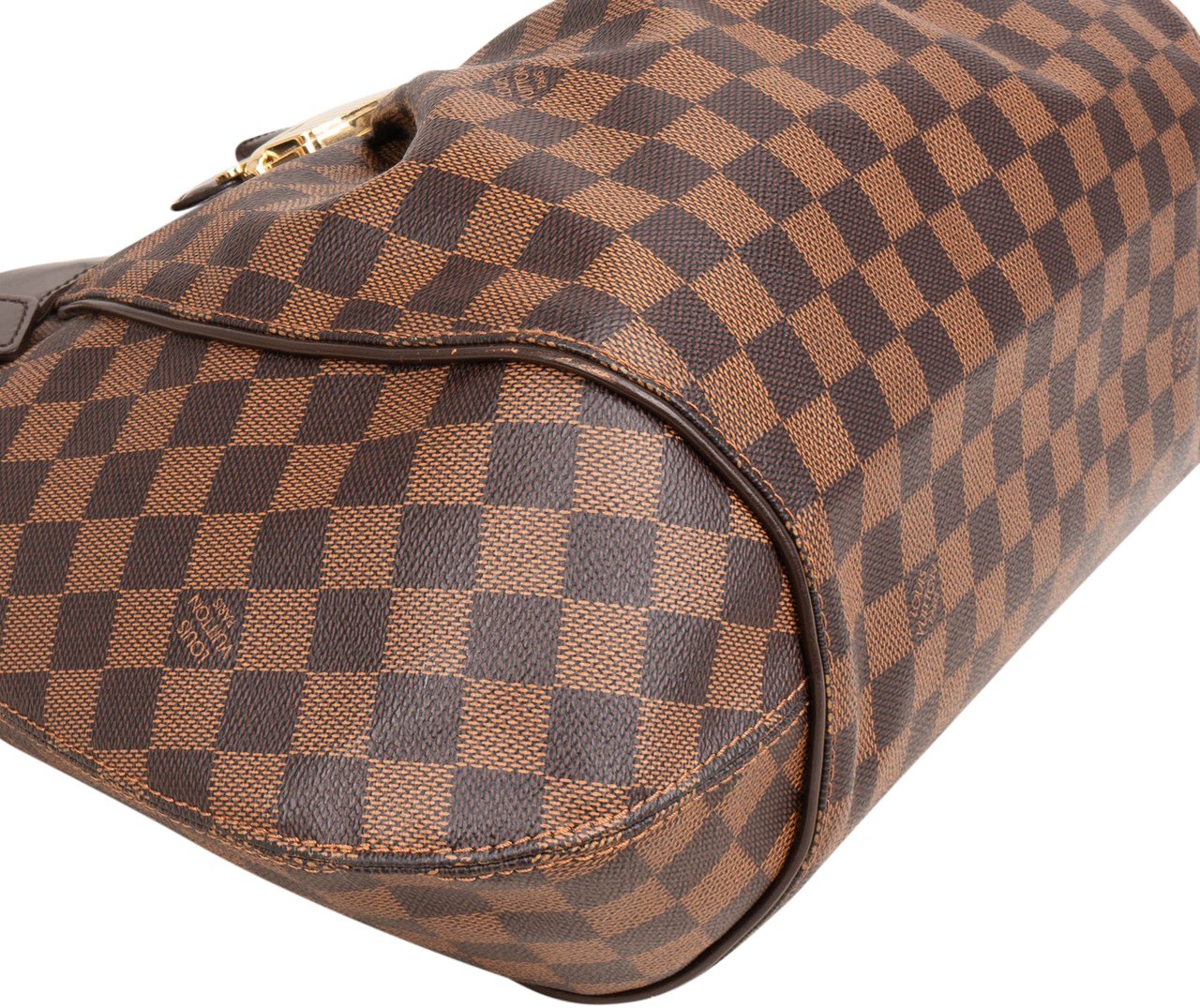 Louis Vuitton Monogram Damier Ebene Sistina GM Handbag Bruin