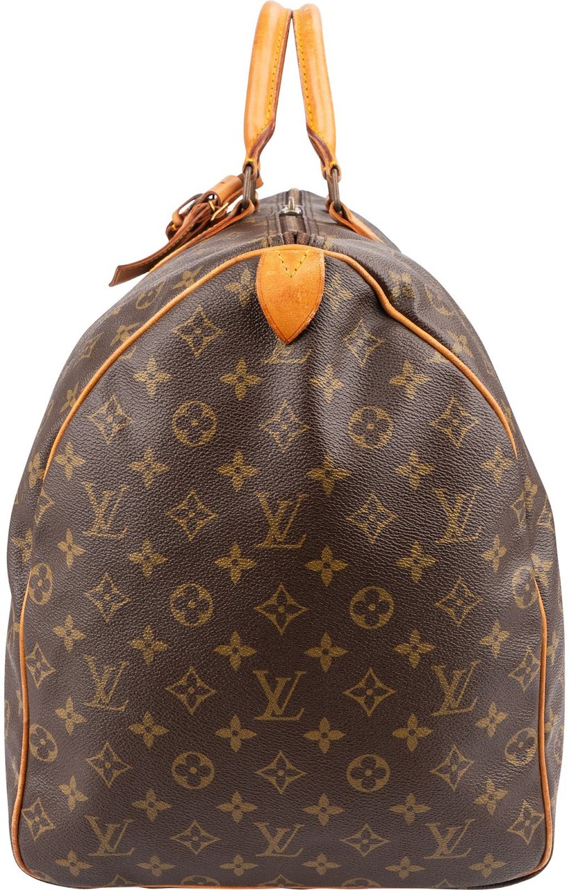Louis Vuitton Monogram Canvas Keepall 60 Travel Bag Bruin