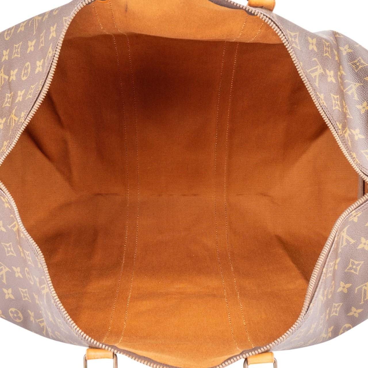Louis Vuitton Monogram Canvas Keepall 60 Travel Bag Bruin
