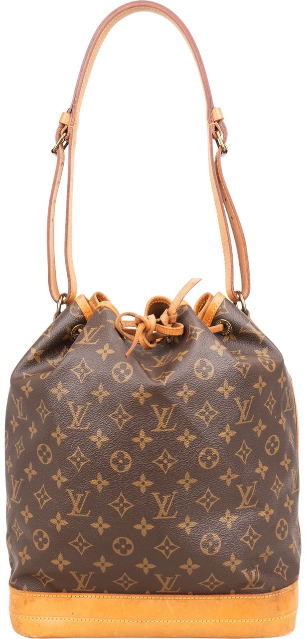 Louis Vuitton Monogram Canvas Sac Noé Grande Shoulder Bag Bruin