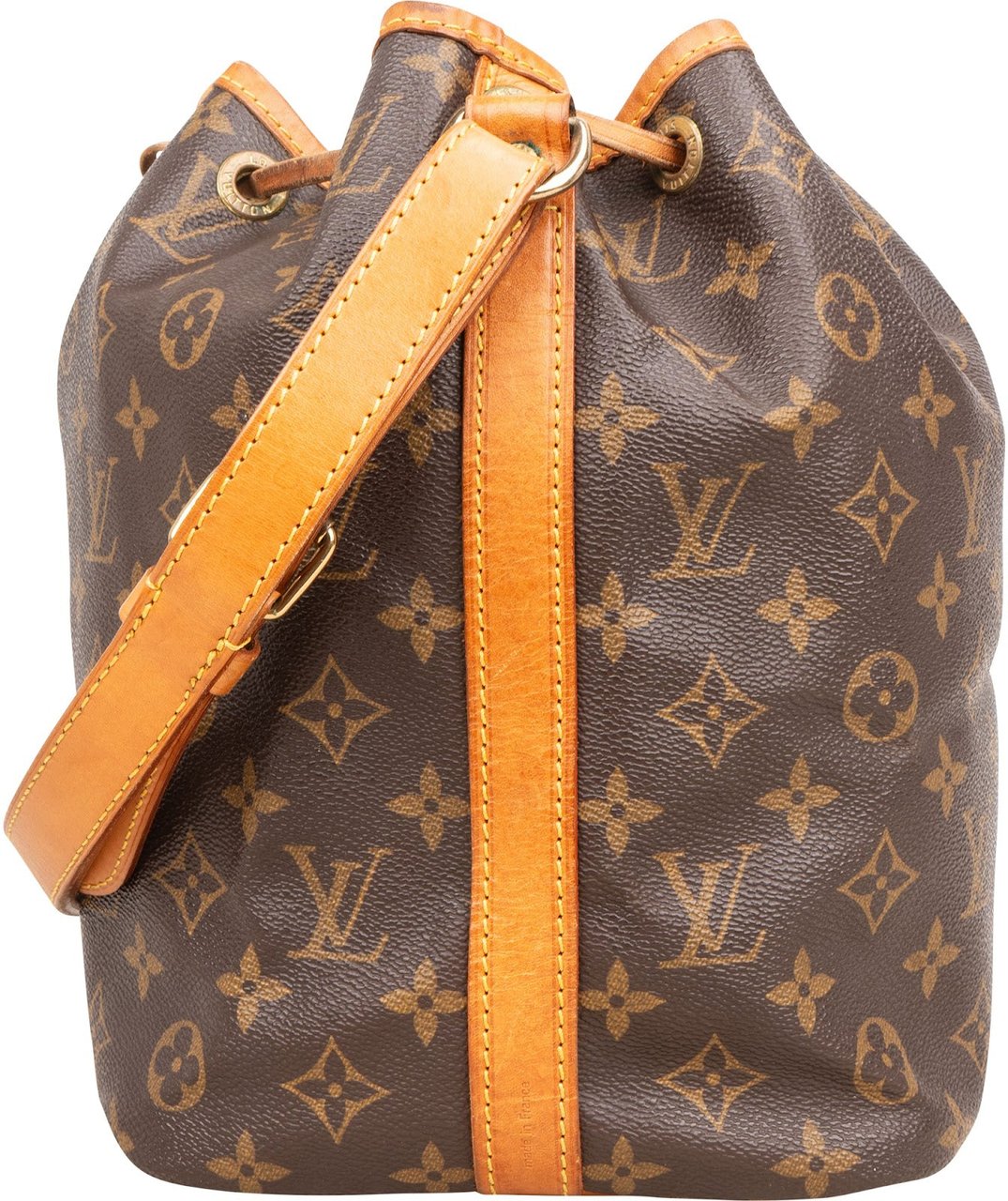 Louis Vuitton Monogram Canvas Sac Noé Petit Shoulder Bag Bruin