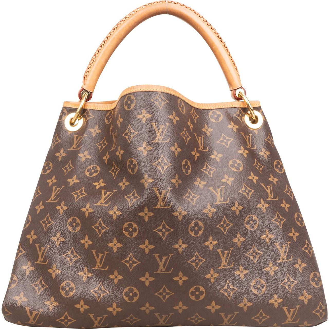 Louis Vuitton Monogram Canvas NM Artsy MM Shoulder Bag Bruin