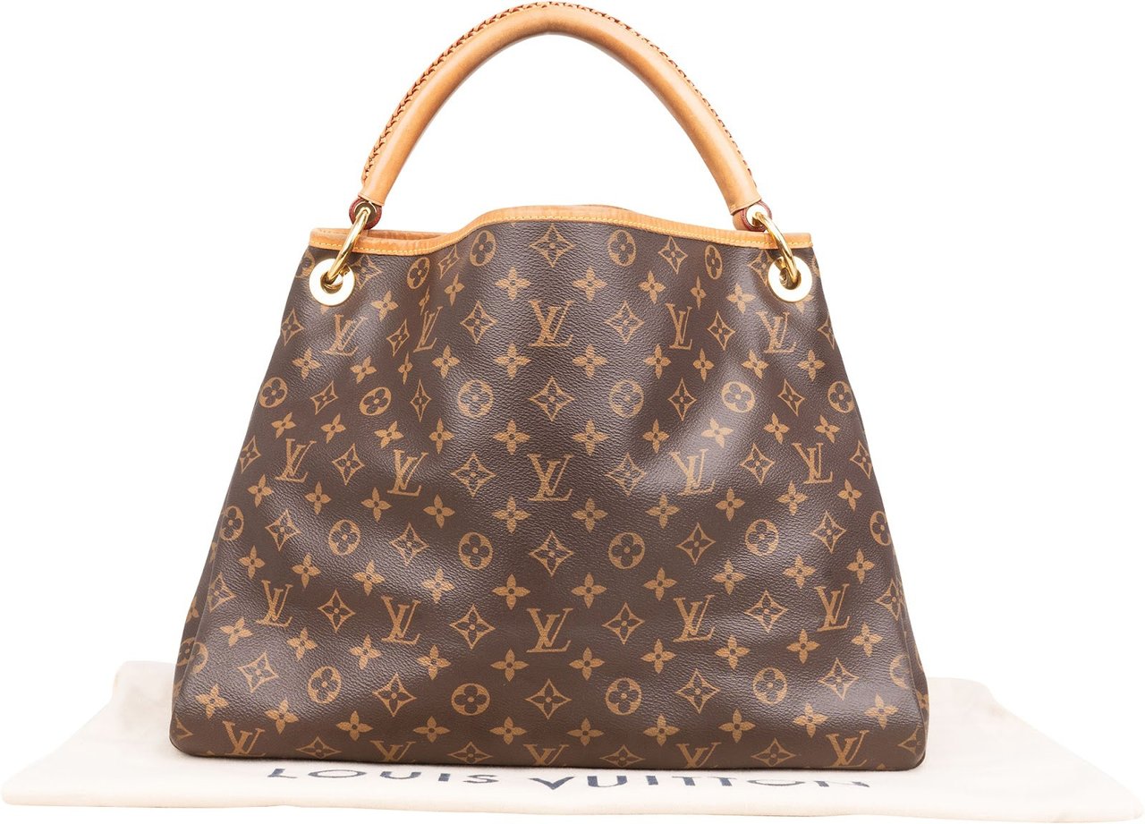 Louis Vuitton Monogram Canvas NM Artsy MM Shoulder Bag Bruin