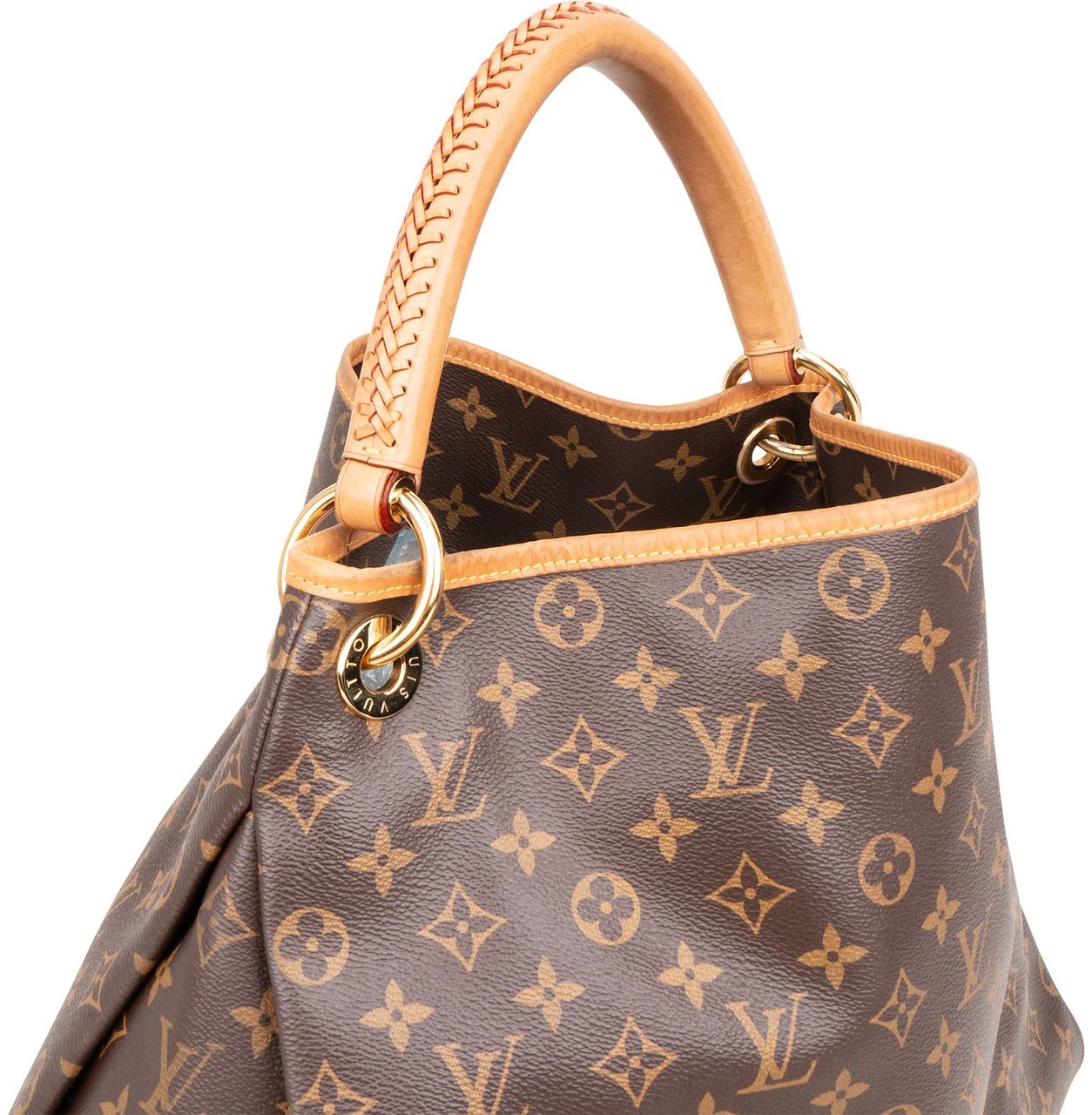 Louis Vuitton Monogram Canvas NM Artsy MM Shoulder Bag Bruin