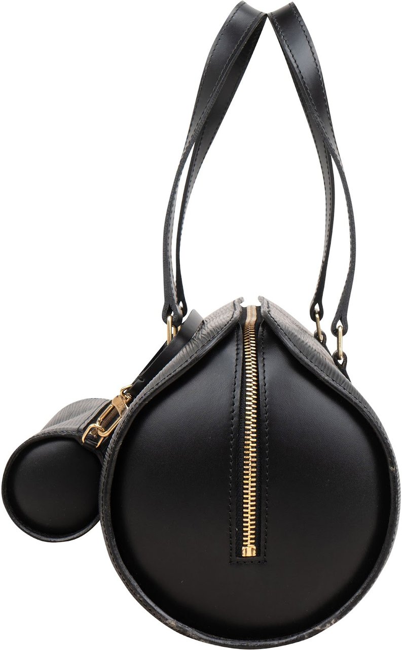 Louis Vuitton Noir Epi Leather Soufflot Set Handbag Zwart