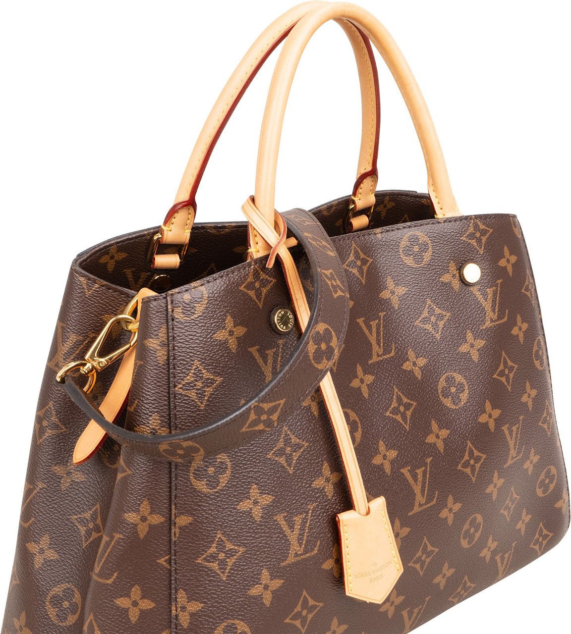 Louis Vuitton Monogram Canvas Montaigne MM Handbag Bruin