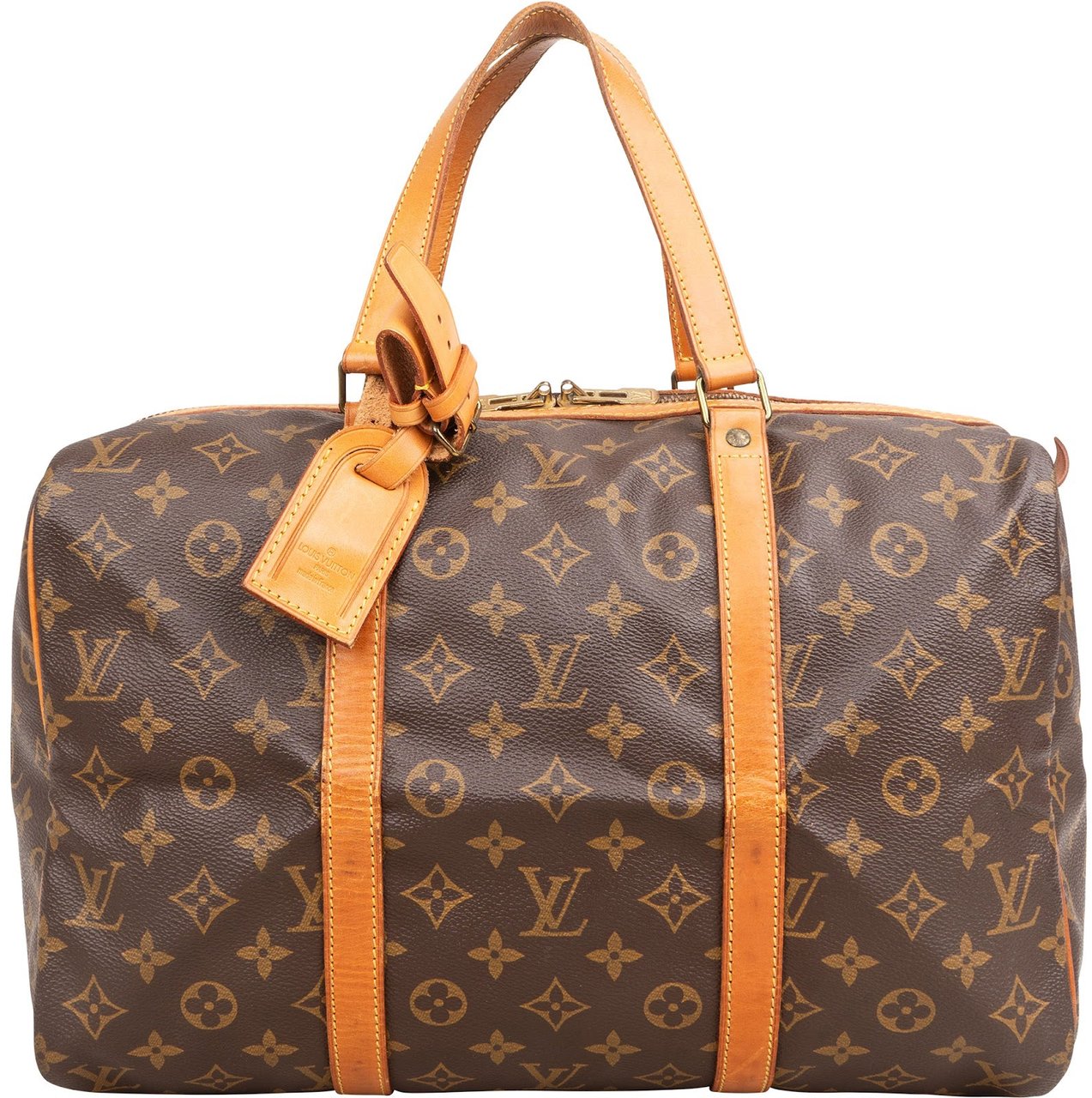 Louis Vuitton Monogram Canvas Sac Souple 35 Handbag Bruin