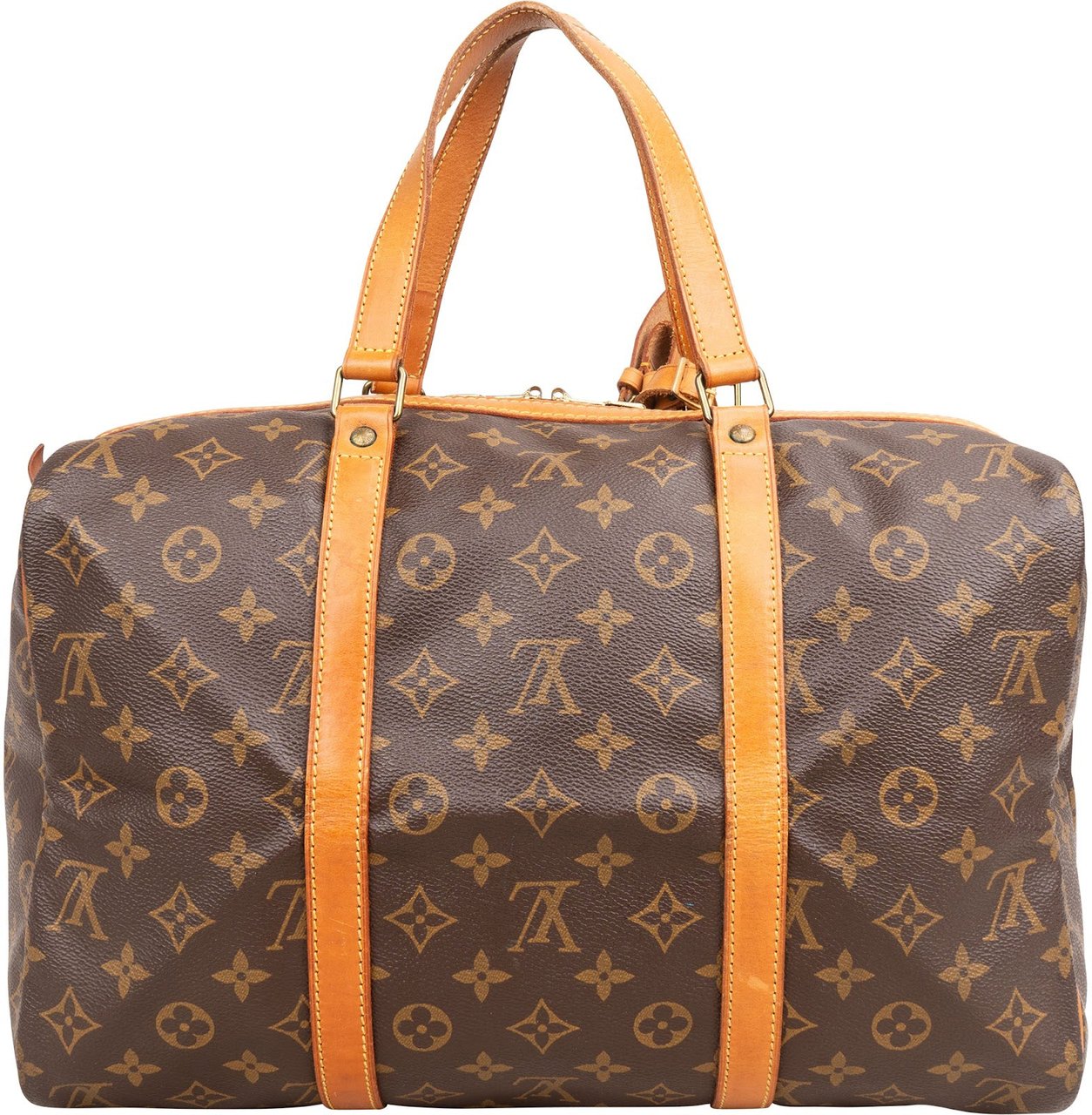 Louis Vuitton Monogram Canvas Sac Souple 35 Handbag Bruin