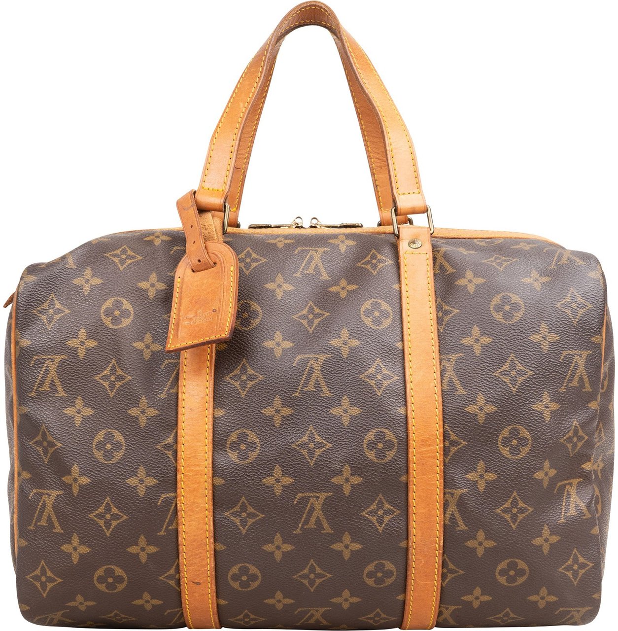 Louis Vuitton Monogram Canvas Sac Souple 35 Handbag Bruin