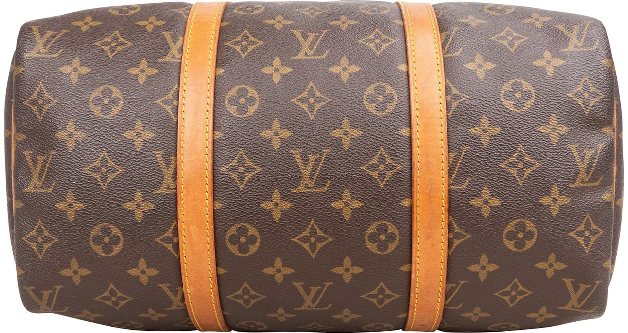 Louis Vuitton Monogram Canvas Sac Souple 35 Handbag Bruin