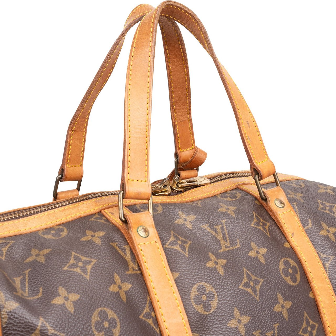Louis Vuitton Monogram Canvas Sac Souple 35 Handbag Bruin