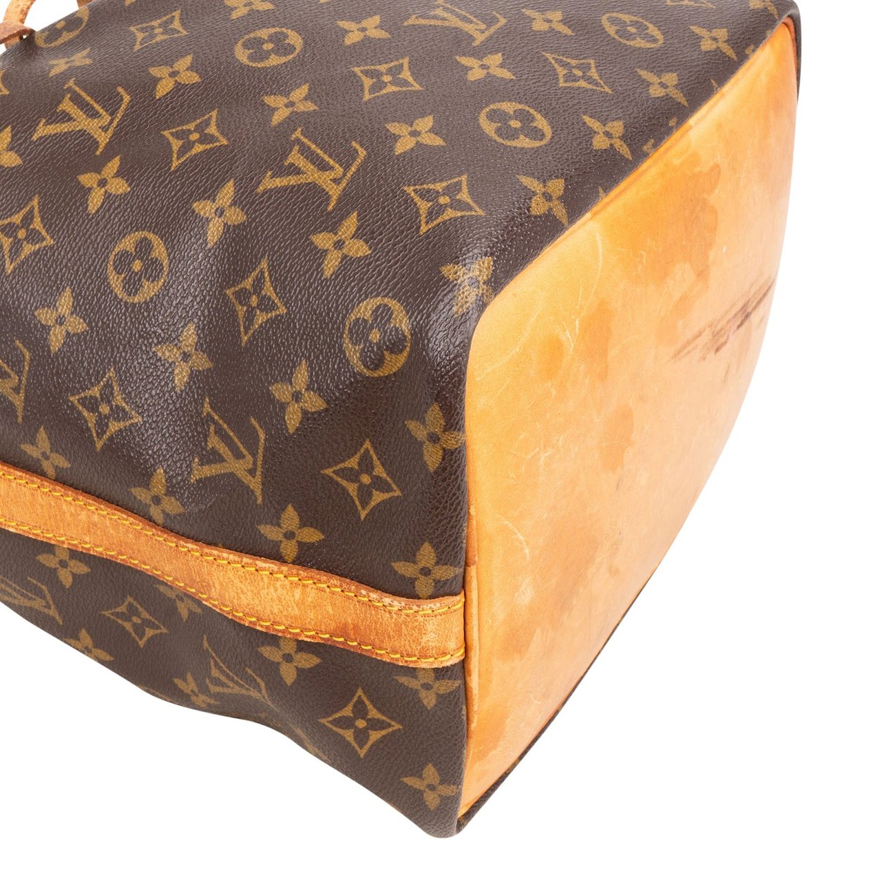 Louis Vuitton Monogram Canvas Sac Noé Petit Shoulder Bag Bruin