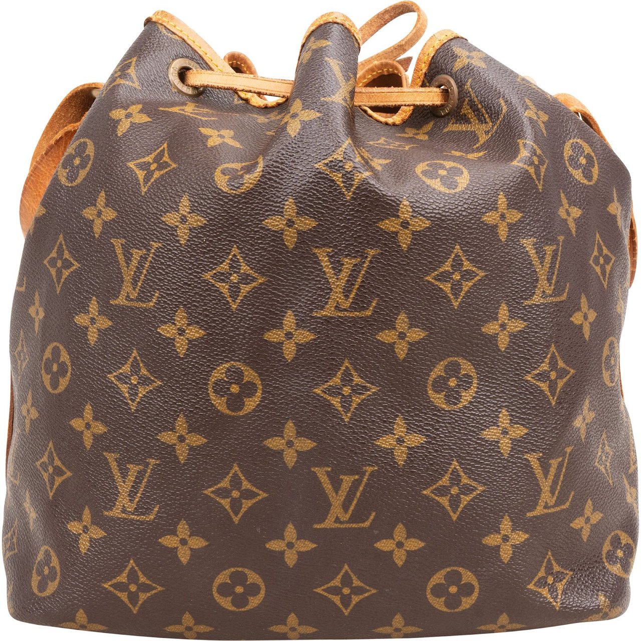 Louis Vuitton Monogram Canvas Sac Noé Petit Shoulder Bag Bruin