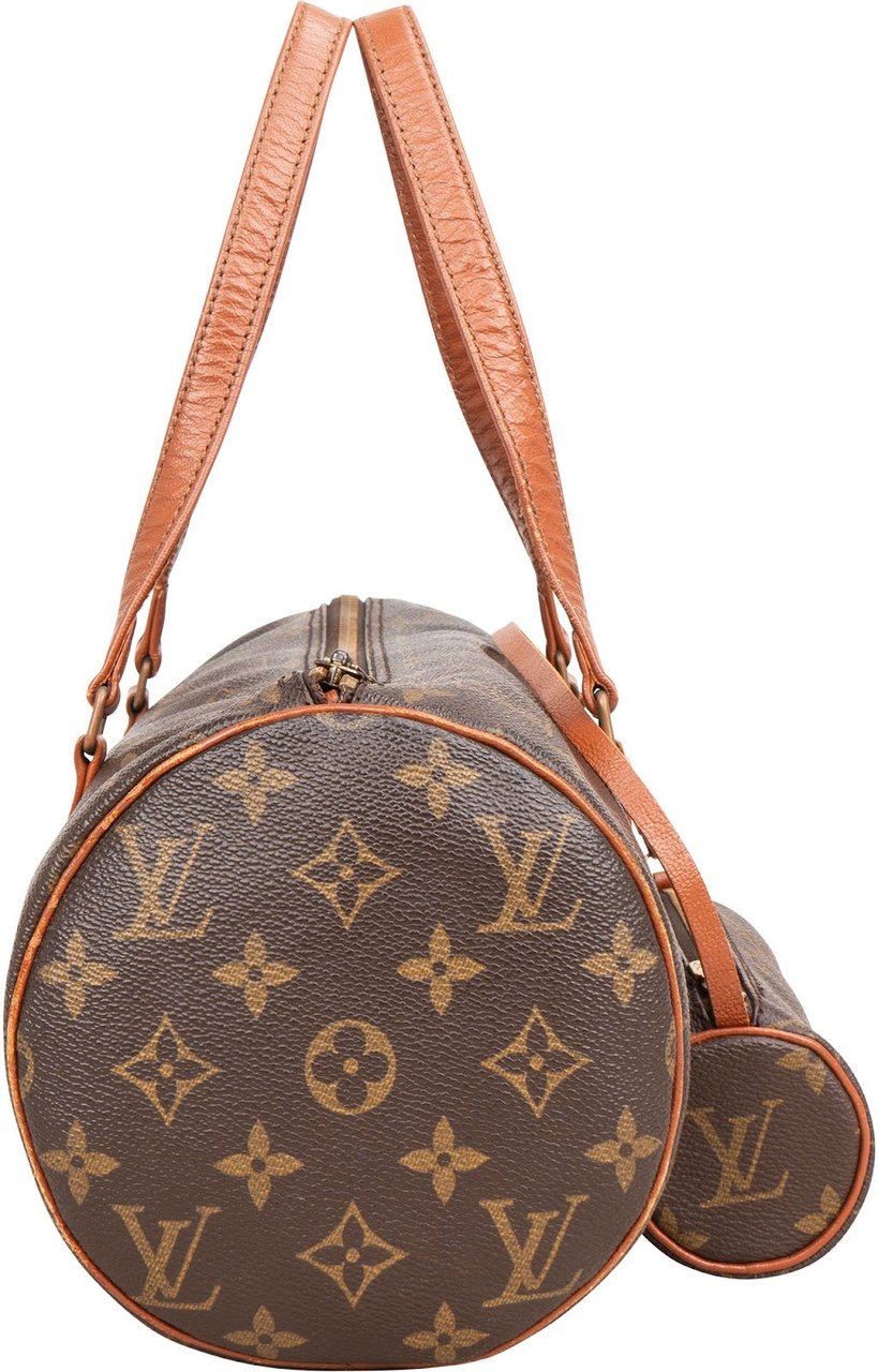 Louis Vuitton Monogram Canvas Papillon Set Handbag Bruin