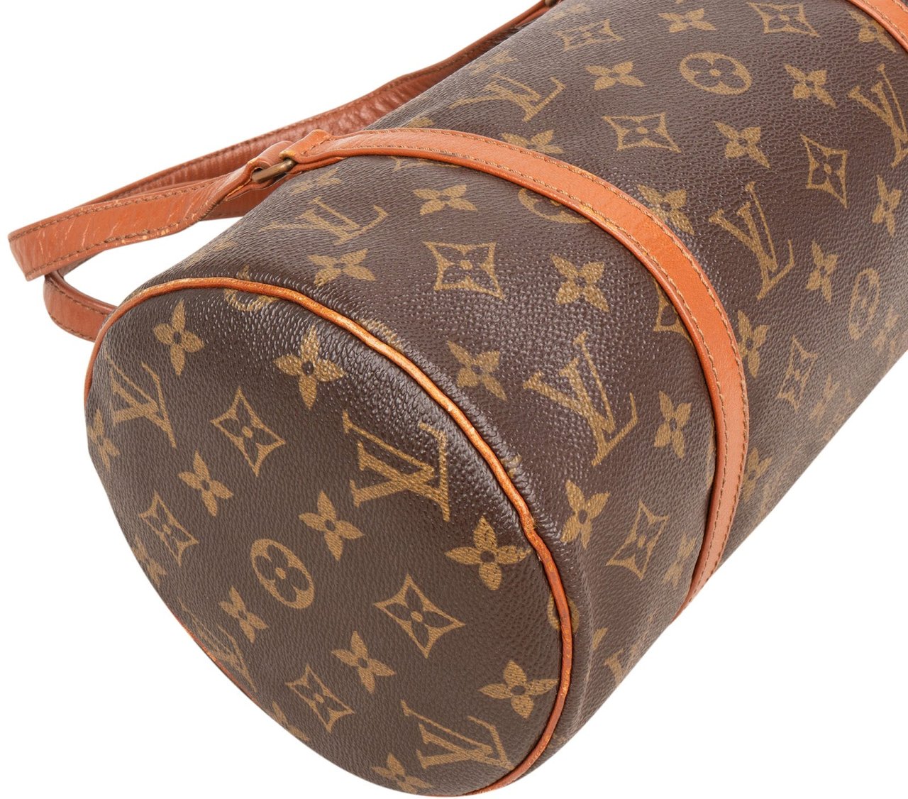 Louis Vuitton Monogram Canvas Papillon Set Handbag Bruin