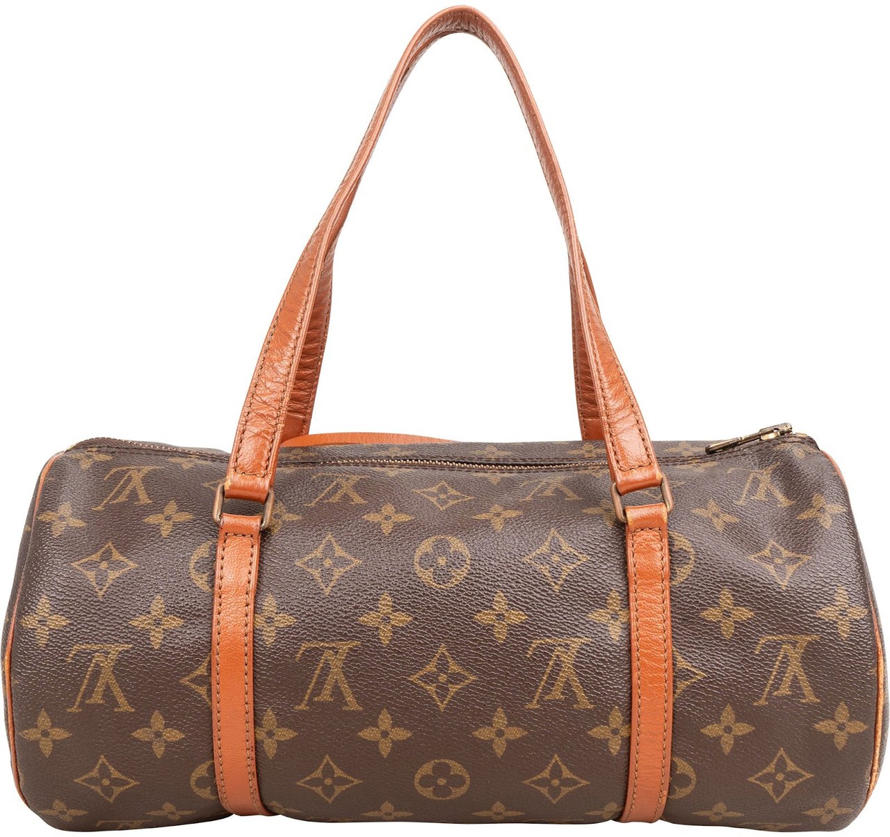 Louis Vuitton Monogram Canvas Papillon Set Handbag Bruin