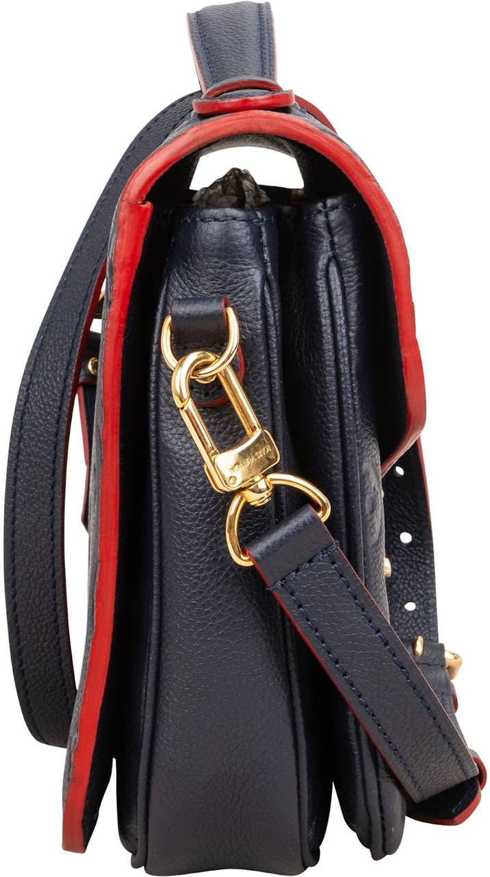 Louis Vuitton Monogram Empreinte Leather Métis Handbag Blauw