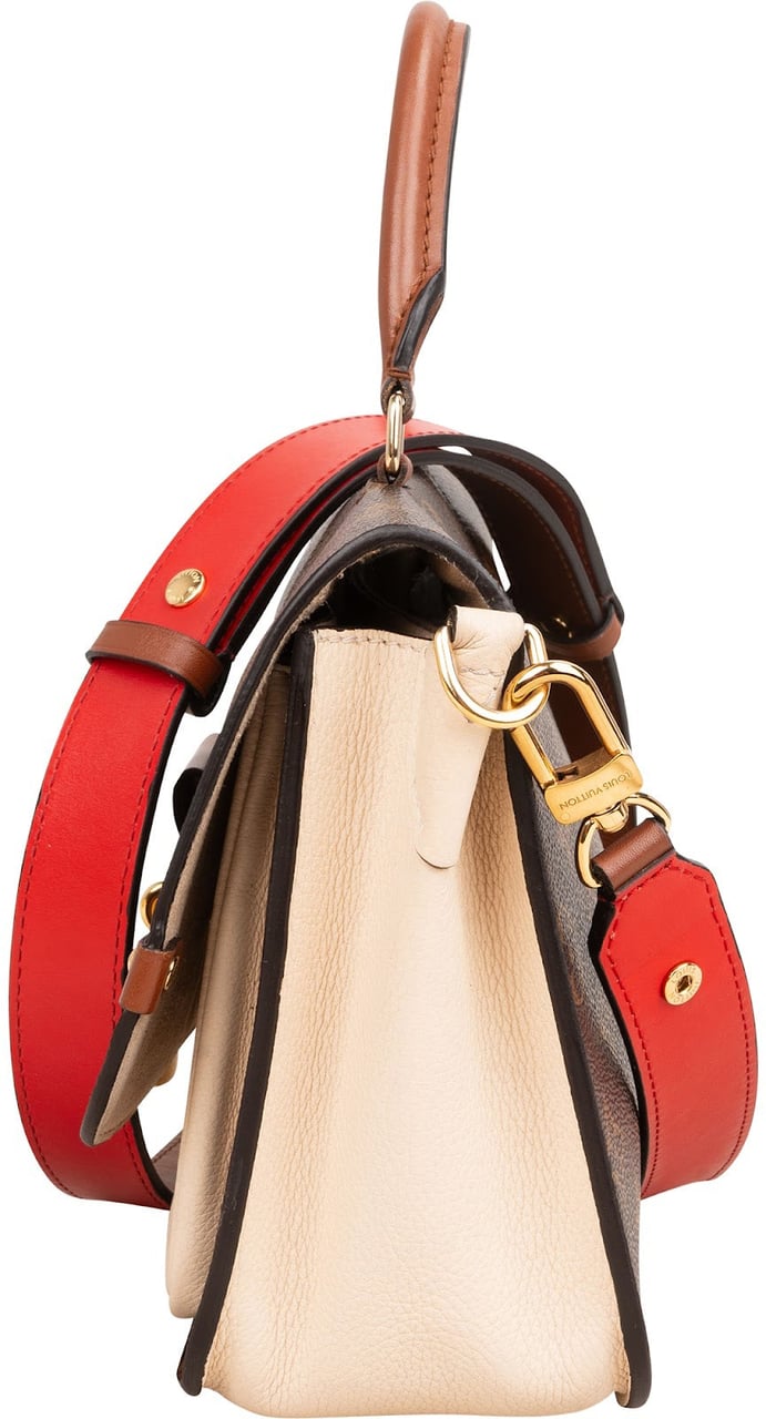 Louis Vuitton Monogram Canvas Vaugirard Crossbody Handbag Bruin