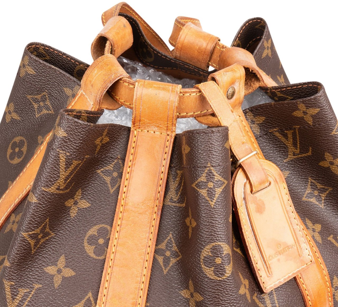 Louis Vuitton Monogram Canvas Randonnee GM Backpack Shoulder Bag Bruin