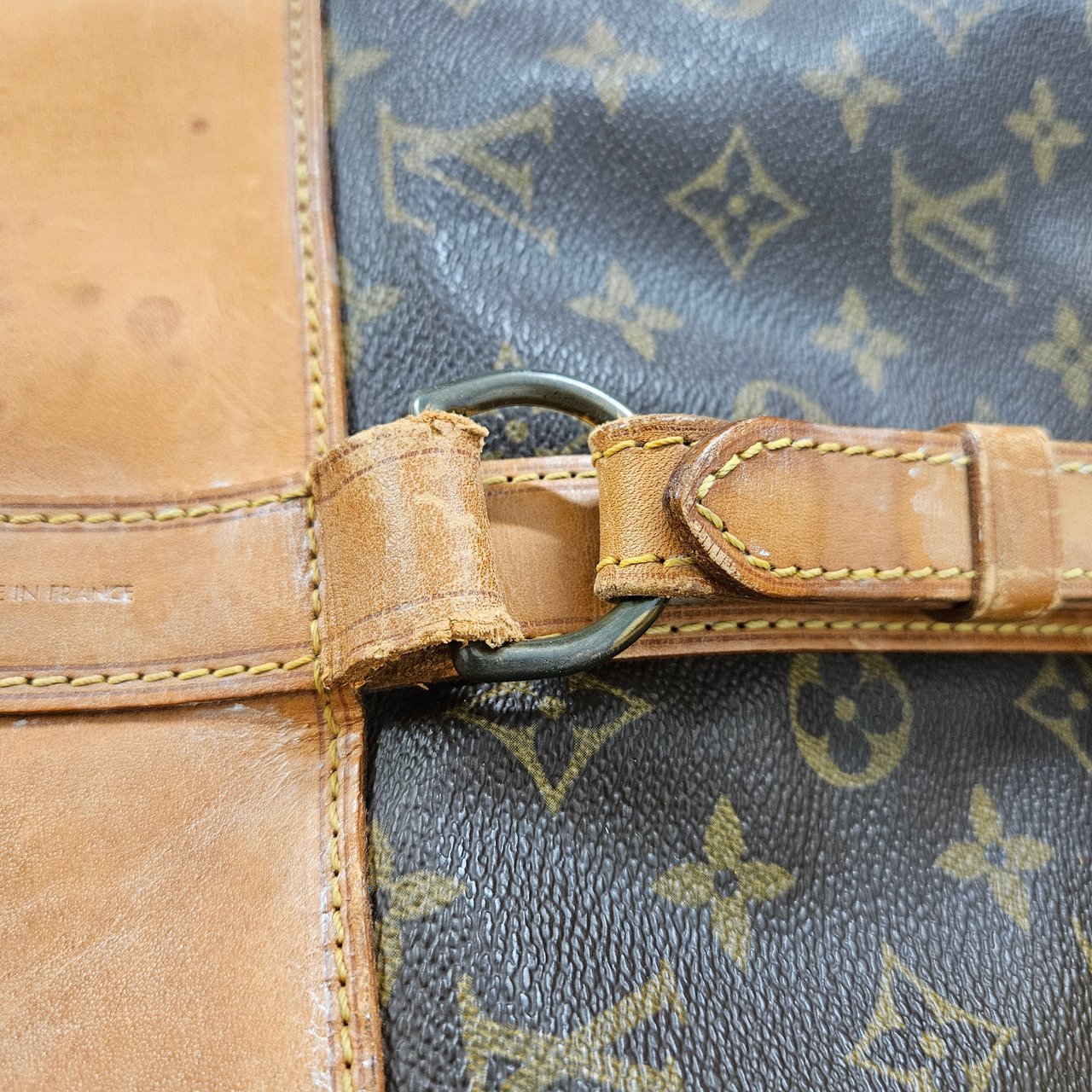 Louis Vuitton Monogram Canvas Randonnee GM Backpack Shoulder Bag Bruin