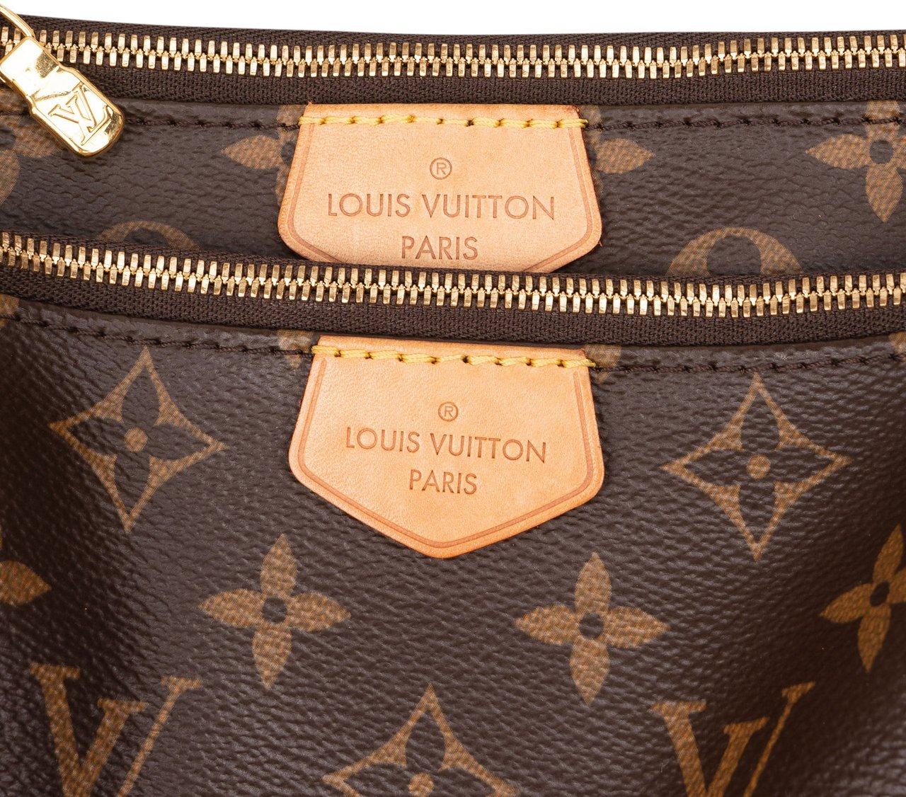 Louis Vuitton Monogram Canvas Multi Pochette Accessoires Crossbody Bag Bruin