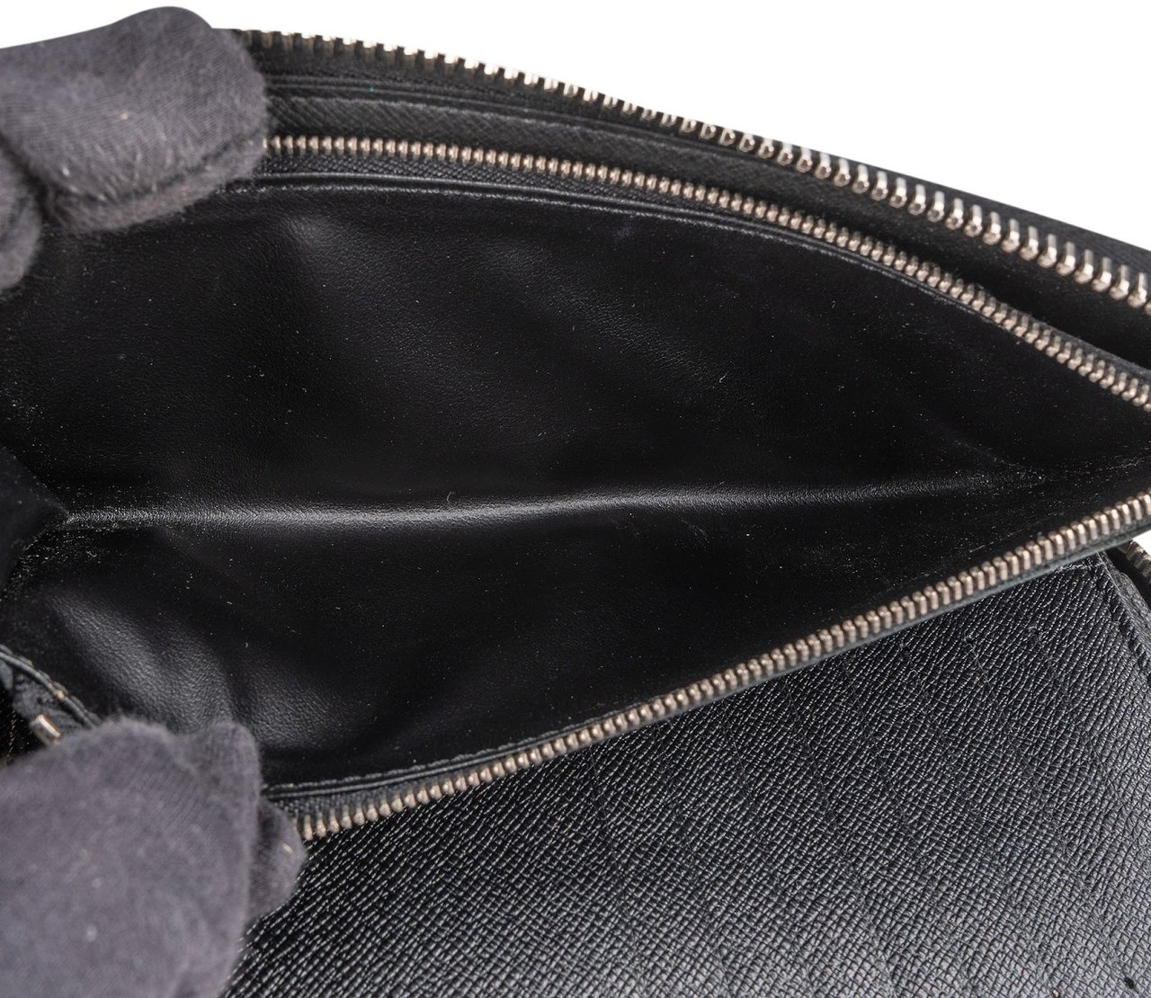 Louis Vuitton Monogram Damier Graphite Zippy Organizer Wallet Zwart