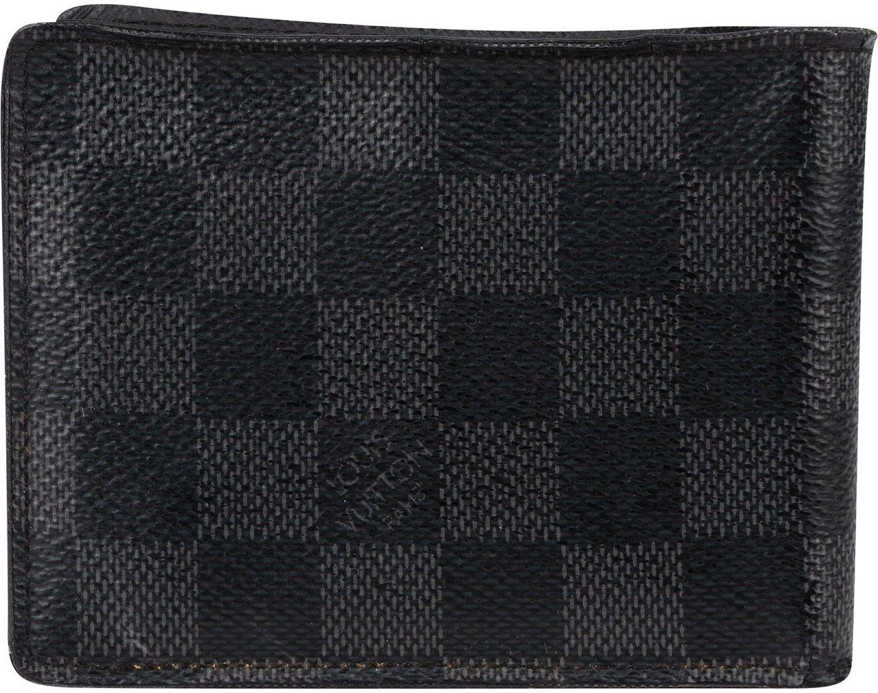 Louis Vuitton Monogram Damier Graphite Slender Wallet Zwart