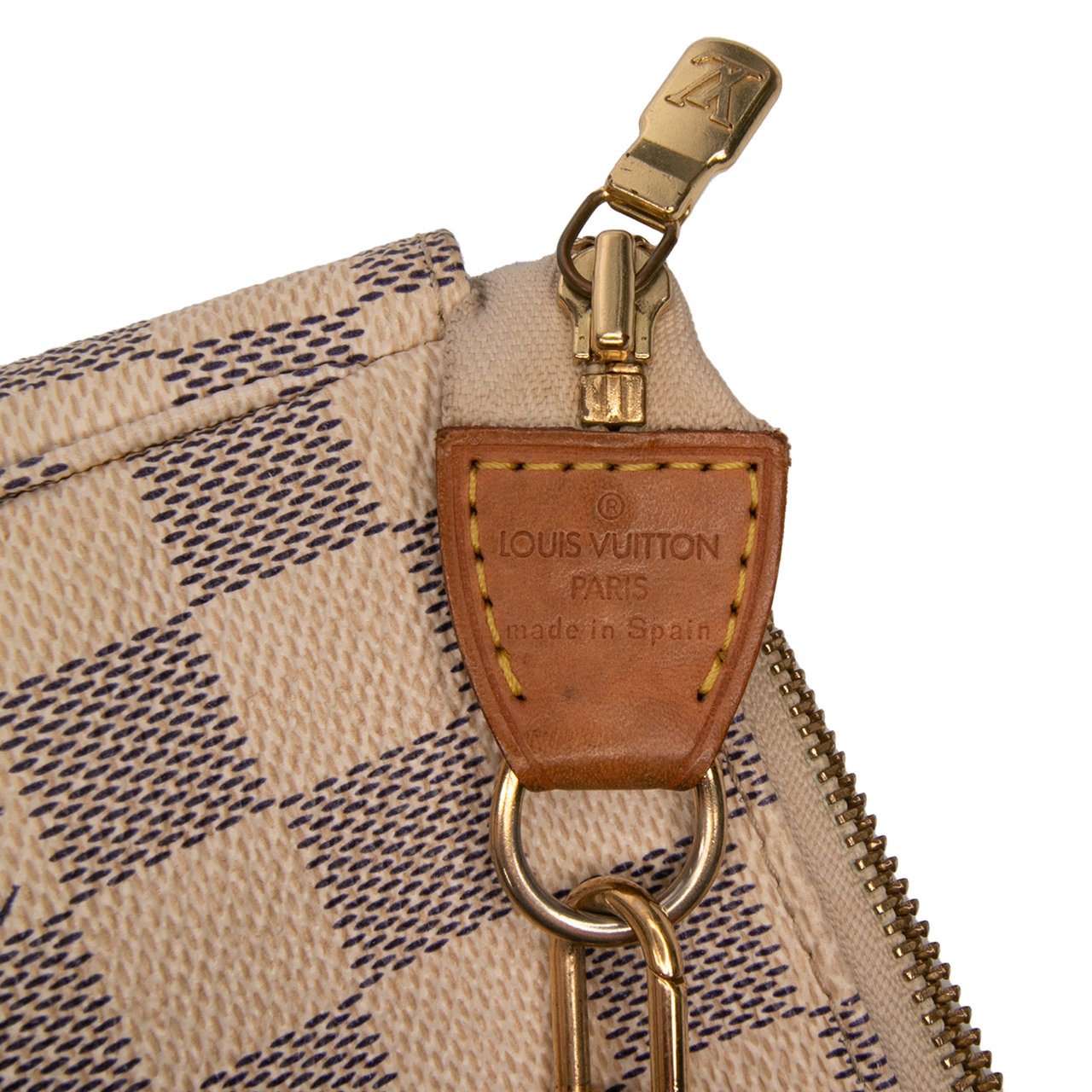 Louis Vuitton Damier Azur Pochette Accessoires Wit