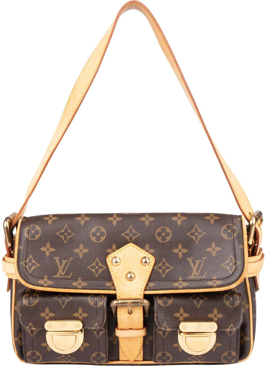 Louis Vuitton Louis Vuitton Canvas Monogram Hudson PM Shoulder Bag Bruin