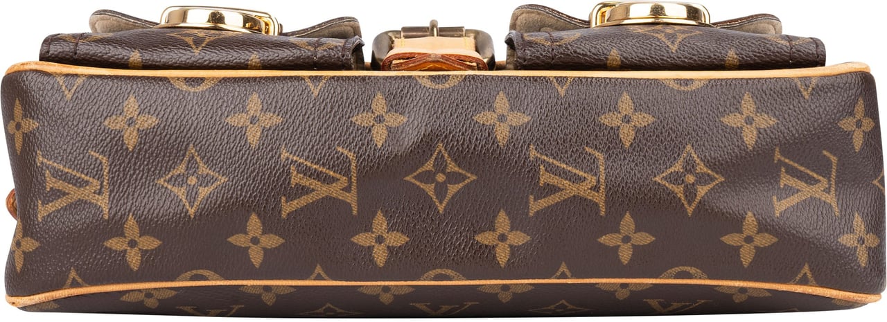 Louis Vuitton Louis Vuitton Canvas Monogram Hudson PM Shoulder Bag Bruin