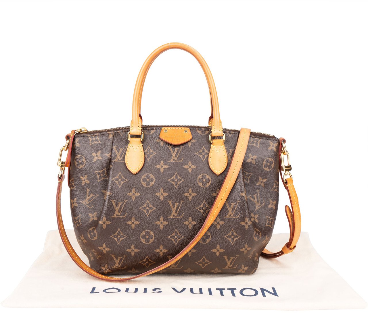 Louis Vuitton Louis Vuitton Canvas Monogram Turenne PM Handbag Bruin